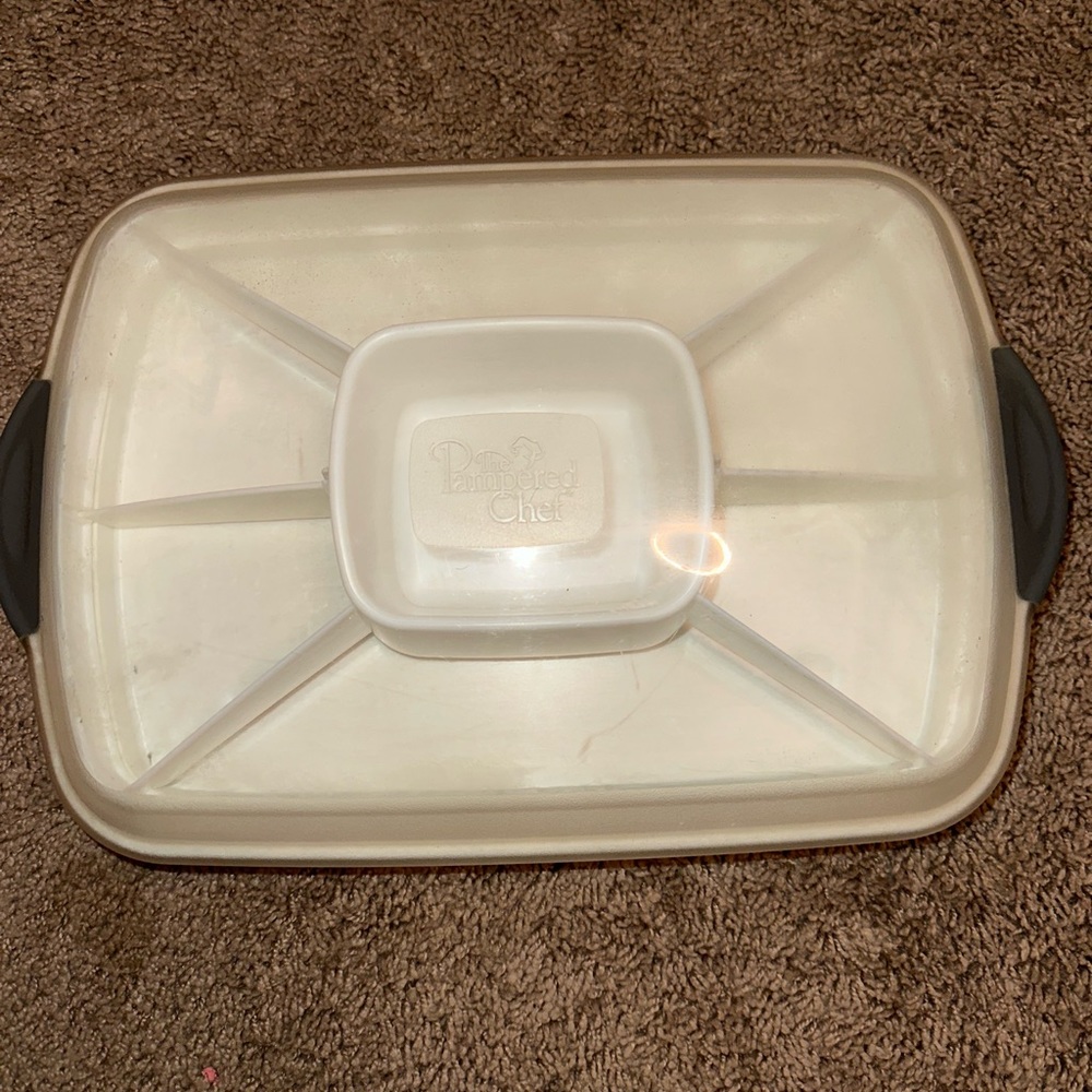 Pampered Chef snack display